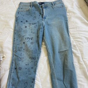 Hollister mom jeans
